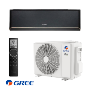 Инверторен климатик Gree Airy GWH18AVDXE-K6DNA1A - черен