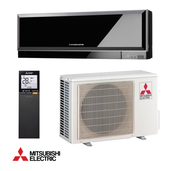 Инверторен климатик Mitsubishi Electric MSZ-EF25VGKB + MUZ-EF25VG