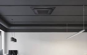 Инверторен климатик касетъчен General AUXG45KRLB / AOHG45KBTB с черен панел
