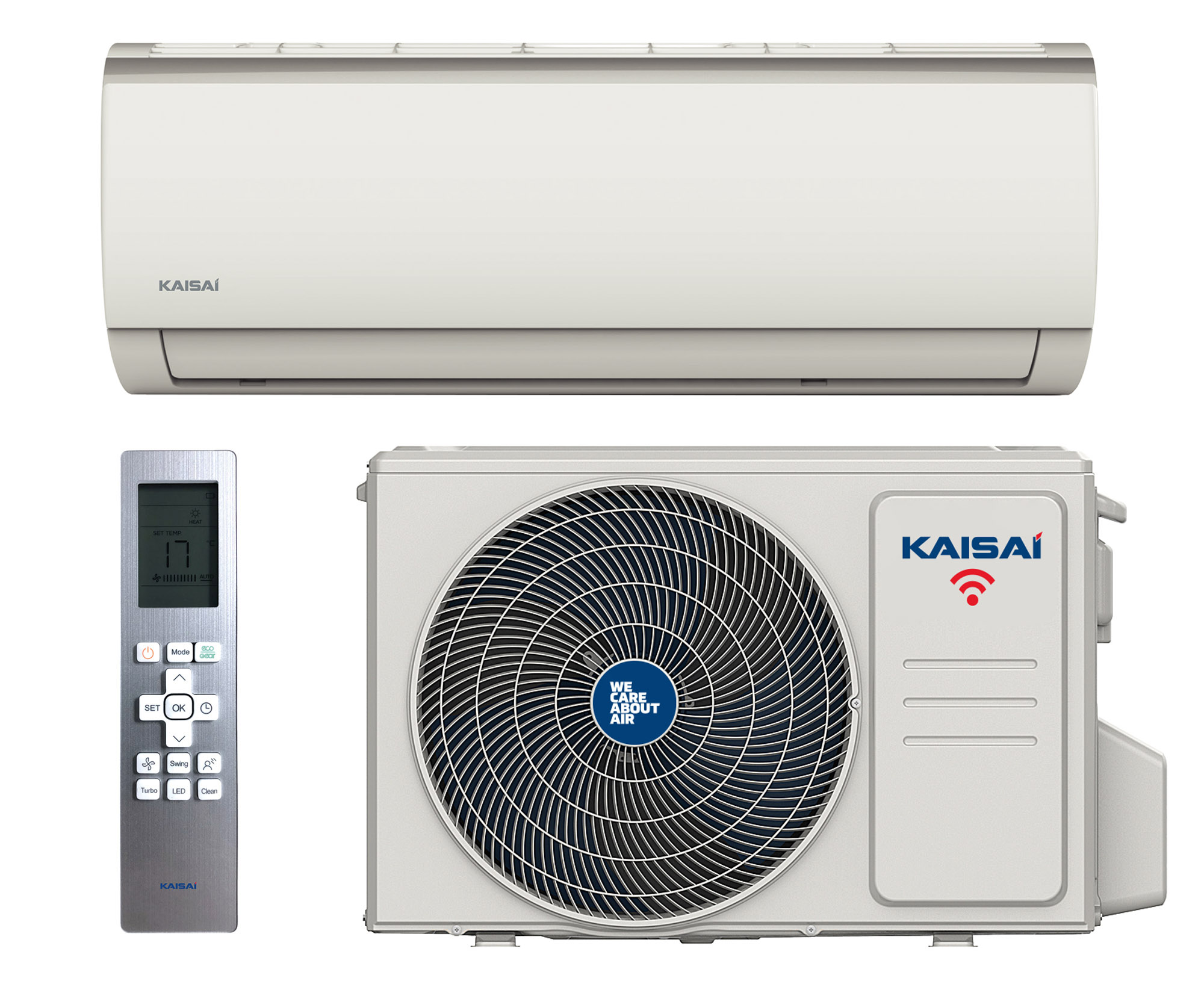 Инверторен стенен климатик KAISAI FLY KWX-12KRHI / KWX-12KRHO