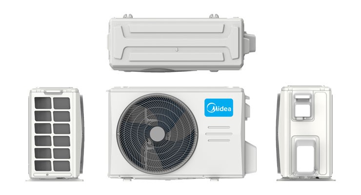 Инверторен стенен климатик с изкуствен интелект Midea Breezeless E CB1-18HRFN8-I(B)