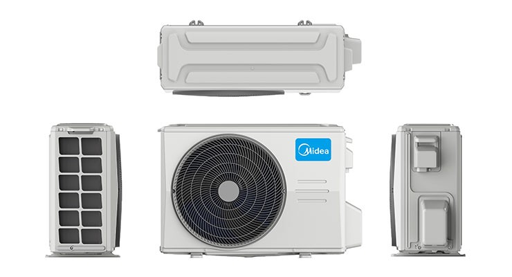 Инверторен стенен климатик с изкуствен интелект Midea Solstice EZ-09RD6-I