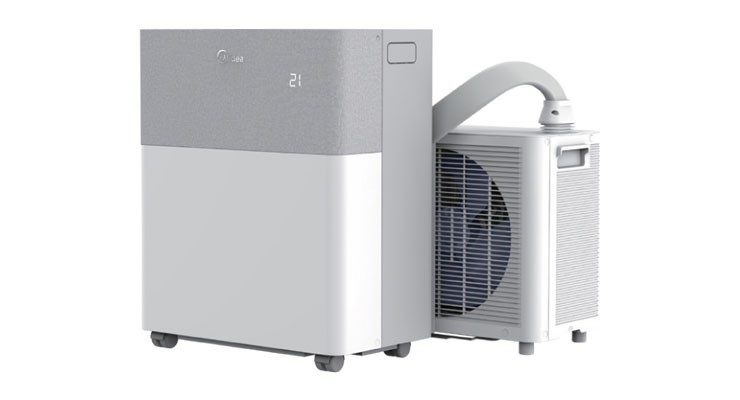 Мобилен климатик Midea PortaSplit MMCS-12HRN8-ARD0