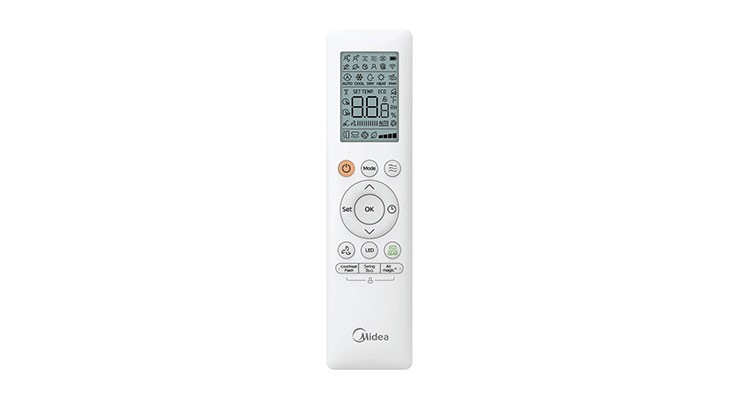 Инверторен стенен климатик с изкуствен интелект Midea Breezeless E CB1-24HRFN8-I(B)