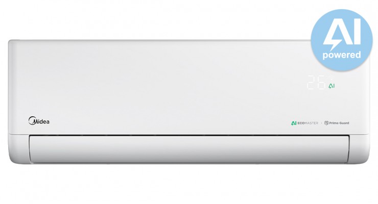 Инверторен стенен климатик с изкуствен интелект Midea Solunar EF-24RD1