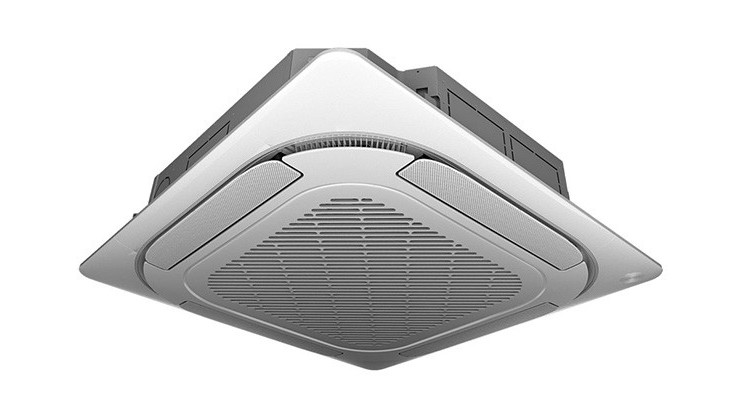 Инверторен касетъчен климатик Midea 360˚ Super Slim MCD1-30HRFNX-QRD0W
