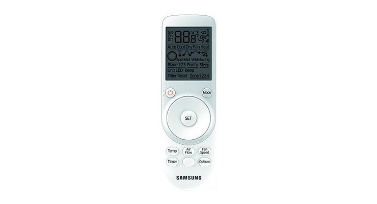 Инверторен трифазен касетъчен климатик Samsung WindFree AC100RN4PKG/EU - AC100RXADNG/EU с 360˚въздушен поток