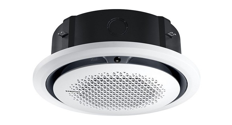Инверторен трифазен касетъчен климатик Samsung WindFree AC120RN4PKG/EU - AC120RXADNG/EU с 360˚въздушен поток